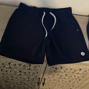 Vuori Charcoal Athletic Men's Shorts